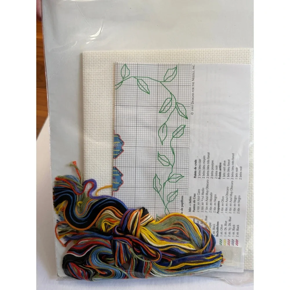 Designs For The Needle vtg butterfly